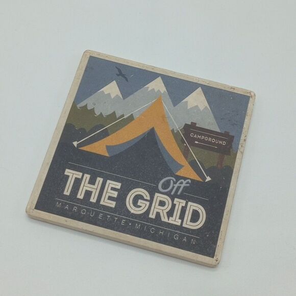 "Off the Grid" Coaster - Picture 1 of 3